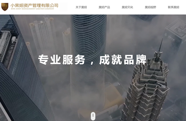 金融股票资产网站建设模板