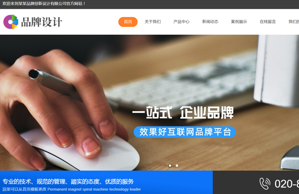 网络公司设计公司网站模板